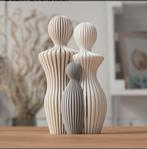 Stijlvolle Familie Sculptuur - familie beeldje 1 t/m 5 kids, Ophalen of Verzenden, Nieuw