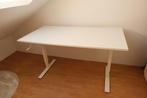 Zit sta bureau wit 160 x 80 cm in Den Haag, Huis en Inrichting, Bureaus, Ophalen, In hoogte verstelbaar, Zo goed als nieuw, Bureau