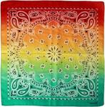 ZakdoekCarnaval rood/geel/groen56cm x 56cm Gratis verzending, Verzenden, Nieuw, Feestartikel, Verjaardag