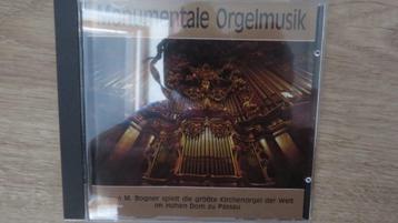 Cd orgel: Monumentale Orgelmusik, Anton M. Bogner, Passau beschikbaar voor biedingen
