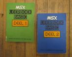 MSX BASIC Leerboek Deel 1 en Deel 2, Computers en Software, Vintage Computers, Ophalen of Verzenden, Msx