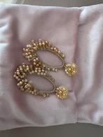 Paulie Pocket oorbellen beige/goud, Overige materialen, Nieuw, Ophalen of Verzenden, Knopjes of Stekers