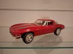 Ertl 1/18 chevrolet corvette stingray rood, Hobby en Vrije tijd, Modelauto's | 1:18, Ophalen of Verzenden, ERTL