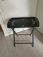 Butler tray groen Hindeloopen, Ophalen, Gebruikt, 50 tot 100 cm, Overige houtsoorten