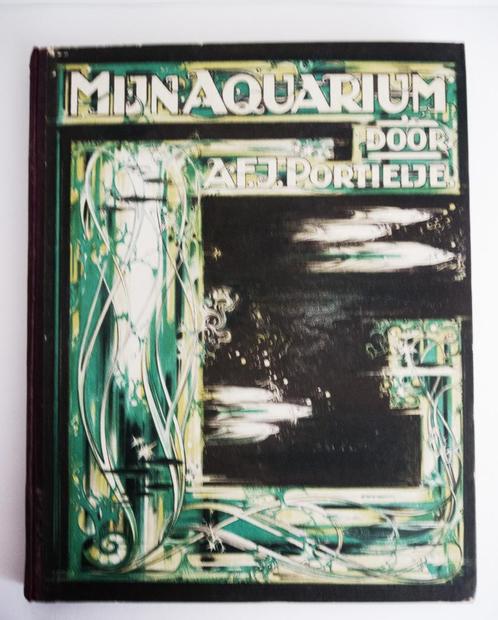 1925 Mijn Aquarium. A.F.J. Poortielje Verkade album, Boeken, Prentenboeken en Plaatjesalbums, Zo goed als nieuw, Plaatjesalbum