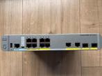 Cisco compact WS-C2960CX-8PC-L switch POE+ zgan, Computers en Software, Netwerk switches, Ophalen of Verzenden, Zo goed als nieuw