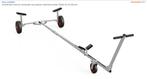 Opvouwbare Handtrailer voor Rubberboot/Strandtrailer, Watersport en Boten, Ophalen, Zo goed als nieuw