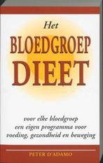Het Bloedgroep Dieet-Peter d"'Adamo, Verzenden, Zo goed als nieuw, Gezondheid en Conditie