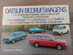 Nissan / Datsun Cherry, Bluebird, Sunny , Urvan Bestel, Boeken, Auto's | Folders en Tijdschriften, Ophalen of Verzenden, Zo goed als nieuw