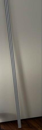 Gordijnrail 3-sporen aluminium wit 210 cm, 1 stuk., Ophalen, Zo goed als nieuw, Wit, 200 cm of meer