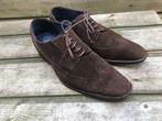 ADAM bruin suede brogues maat 41, Gedragen, Ophalen of Verzenden, Bruin, Veterschoenen