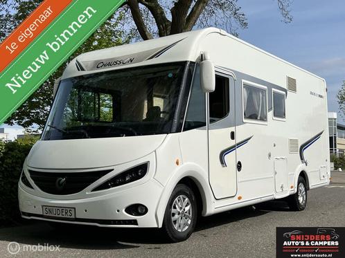 Chausson Exaltis 6018 Intergraal 2 x Airco in top staat, Caravans en Kamperen, Campers, Bedrijf, Integraal, tot en met 4, Chausson