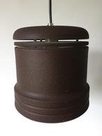 Retro Herda Hanglamp (Herda BV) van gemoffeld metaal, Ophalen, Gebruikt, Metaal, Minder dan 50 cm