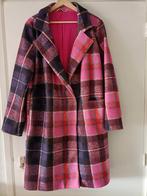 Leuke mooie geruite coat.               Mt 42/44, Ophalen of Verzenden, Zo goed als nieuw, Maat 42/44 (L), Roze
