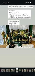 Henna deco mobra velvet groen met steentjes, Kleding | Dames, Ophalen of Verzenden, Zo goed als nieuw, Groen, Accessoires