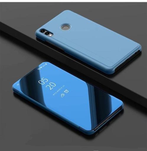 Clear View Stand Cover Set voor Redmi Note 7 Pro _ Blauw, Telecommunicatie, Mobiele telefoons | Hoesjes en Frontjes | Overige merken