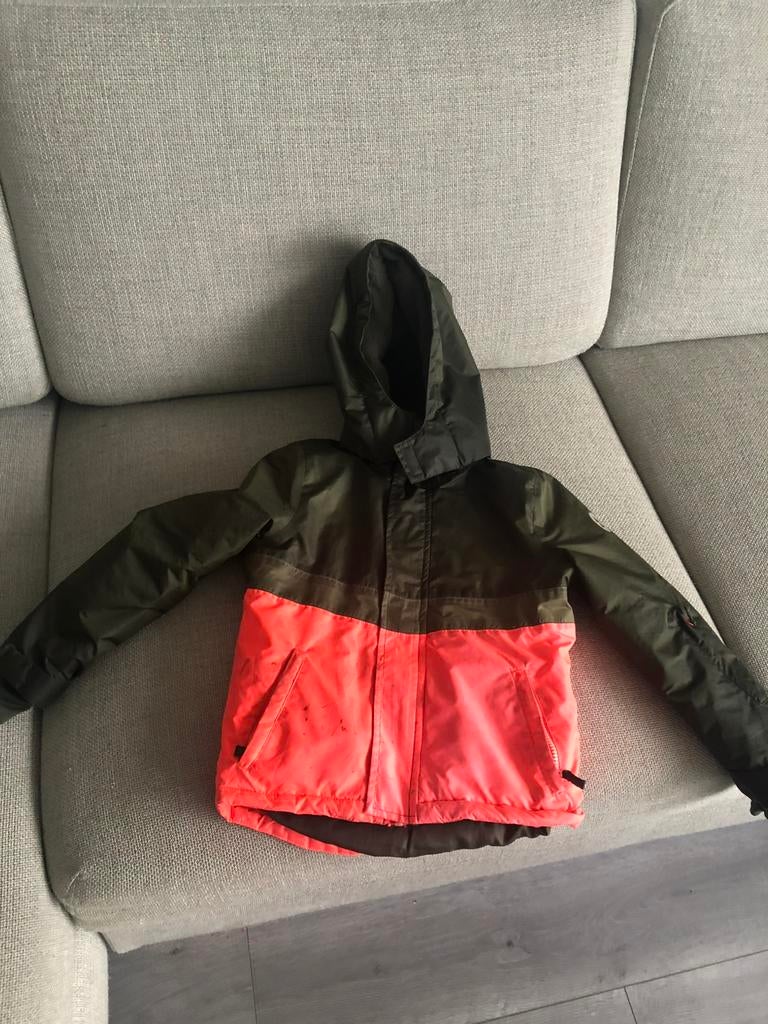 Ski-jas maat 122 - 128, Ophalen of Verzenden, Zo goed als nieuw, Meisje, Jas