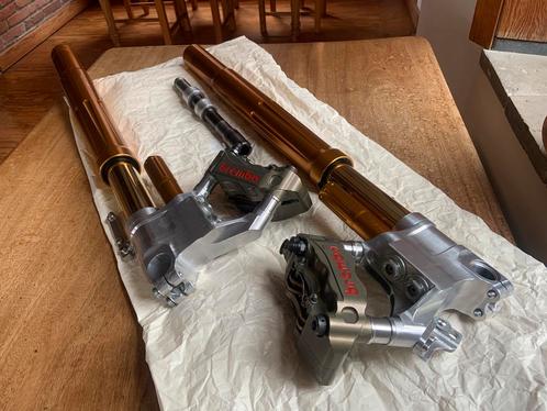 Ohlins FGR 900 voorpoten, voorvork, Ducati Panigale, S1000RR, Motoren, Onderdelen | Ducati, Gebruikt, Ophalen of Verzenden
