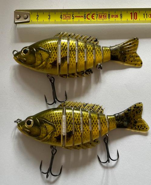 2 Swimbaits 23/24 Gram - Nooit Gebruikt in 1 Koop, Watersport en Boten, Hengelsport | Roofvissen, Zo goed als nieuw, Ophalen of Verzenden