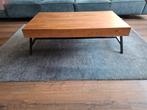Houten Salontafel met Metalen Onderstel, Huis en Inrichting, Tafels | Salontafels, Ophalen, 100 tot 150 cm, 50 tot 100 cm, Zo goed als nieuw