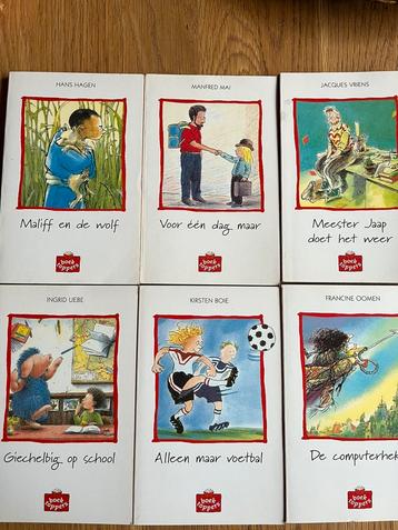 6 Kinderboekjes uit de serie: Boektoppers beschikbaar voor biedingen