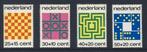Postfris, Kinderzegels 1973 NVPH 1038/1041, Postzegels en Munten, Postzegels | Nederland, Verzenden, Na 1940, Postfris