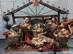 Prachtige Italiaanse Kerstgroep - Nativity Set, Antiek en Kunst, Ophalen of Verzenden