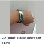 DKNY Dameshorloge ZGAN Zilver, Staal, DKNY, Polshorloge, Ophalen of Verzenden