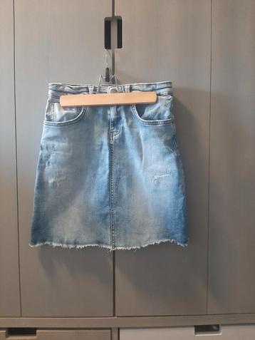 LTB A-Line Skirt LIME G spijkerrok rok maat 15 170.

