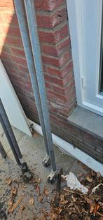 steigerbuizen 2x 34mm x 207cm / 1x 48mm x 240cm 2x met wiel, Doe-het-zelf en Verbouw, Steigers, Ophalen, Gebruikt, Overige typen