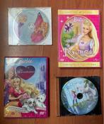 4x DVD Barbie; Fairy Princess, Rapunzel, diamantkasteel, Pon, Alle leeftijden, Ophalen of Verzenden, Zo goed als nieuw, Avontuur