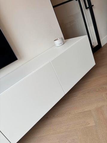 Ikea Besta TV kast - 2 stuks - Wit - afbeelding 4