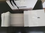 Chanel Signature Doos, Kartonnen Tas met Camelia+Lint, Verzenden, Nieuw, Wit, Toebehoren