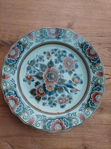 Delfts Blauw Bord - Handgeschilderd - 31cm beschikbaar voor biedingen