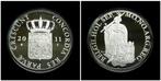 Zilveren Dukaat 2011 PP Noord Holland ~ zeldzaam oplage slec, Koningin Beatrix, Zilver, Losse munt, Overige waardes