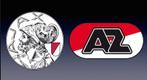 Ajax - AZ tickets, Tickets en Kaartjes, Losse kaart, Twee personen, Oktober