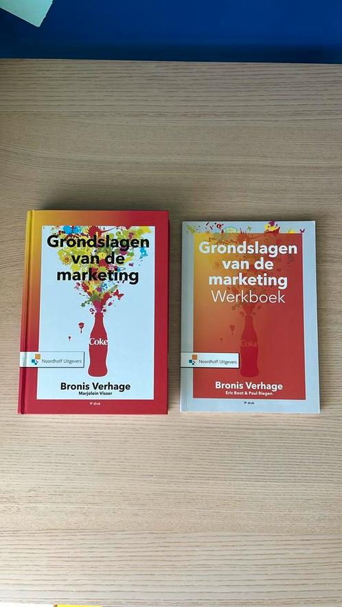 Bronis Verhage - Grondslagen van de marketing, Boeken, Economie, Management en Marketing, Nieuw, Economie en Marketing, Ophalen of Verzenden