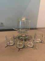 Glazen theeservies van pickwick DE, Ophalen of Verzenden, Glas, Overige stijlen, Glas of Glazen