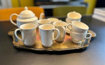 Wedgwood servies Edme theepot mokken theekopjes beschikbaar voor biedingen