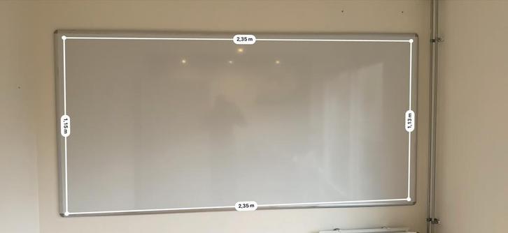 Whiteboard Sam Creative 240 x 120 cm, Diversen, Schoolborden, Whiteboard, Ophalen