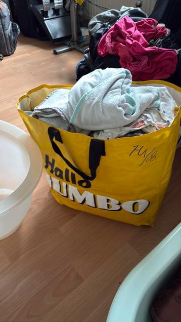 Doos vol diverse baby kleding maat 74/80 meidenkleding beschikbaar voor biedingen