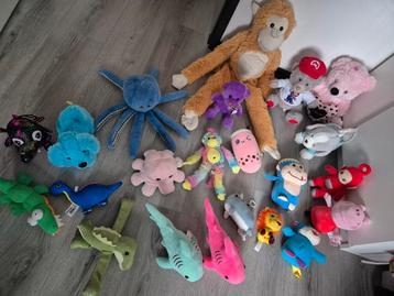Veel knuffels beschikbaar voor biedingen