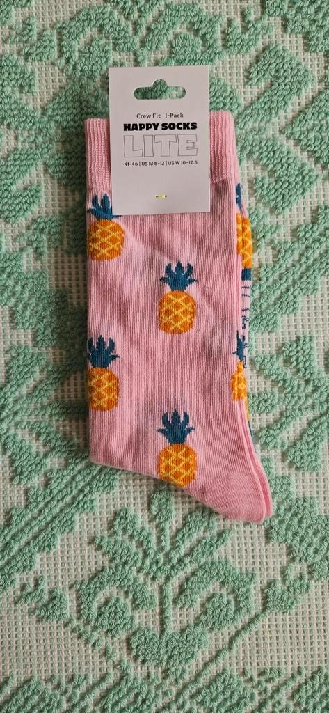 Happy Socks ananas, Kleding | Heren, Sokken en Kousen, Nieuw, Maat 43 t/m 46, Overige kleuren, Ophalen of Verzenden
