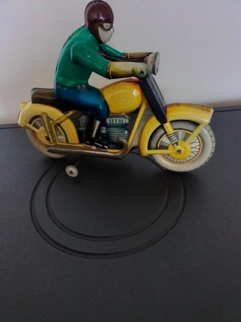 Vintage Blikken Opwind Motor, Antiek en Kunst, Antiek | Speelgoed, Ophalen of Verzenden
