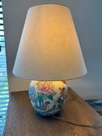 Chinese tafellamp met spaarlamp, Huis en Inrichting, Lampen | Tafellampen, Ophalen of Verzenden, Zo goed als nieuw, 50 tot 75 cm