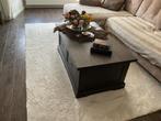 Salontafel handgeschilderd, Ophalen, Gebruikt, 100 tot 150 cm, 50 tot 100 cm