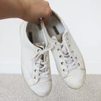 Mooie Leren Paul Green VeterSchoenen -s20 (Maat 7½/41) €40,-, Wit, Ophalen of Verzenden, Paul Green, Sneakers of Gympen