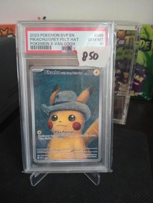 Pikachu svp085 psa 10, Hobby en Vrije tijd, Verzamelkaartspellen | Pokémon, Zo goed als nieuw, Losse kaart, Ophalen of Verzenden