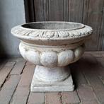 Landelijke stenen tuinvaas vaas jardinière h. 27cm *Etage3*, Ophalen, ., Zo goed als nieuw, .