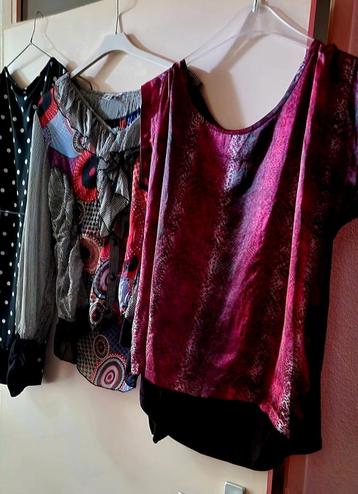 Div. Blousjes en shirtjes z.g.a.n. 38-42 beschikbaar voor biedingen